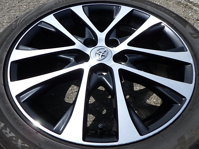 225/50R18 BRIDGESTONE Playz PX-R+エスティマ純正