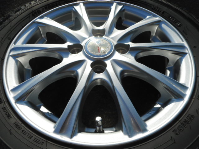 VS ホイール2本のみ アルミホイール スーパーDIO SR/ZX AF27/AF28 前後セット 黒